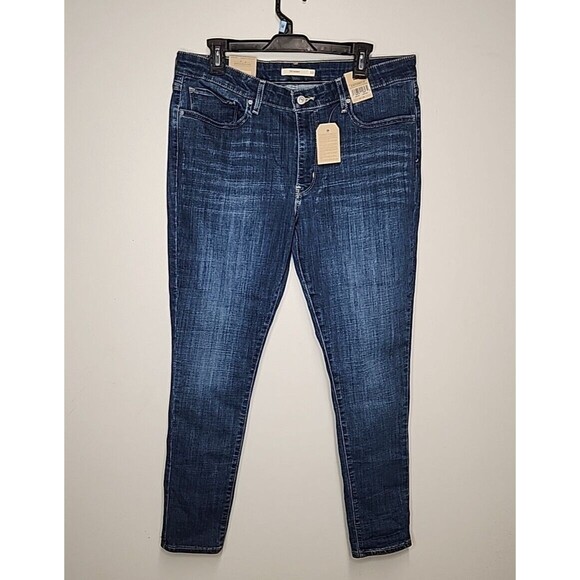 New Levi's Women's Marine Overboar 711 Skinny Jeans (188810293) Size 16M-NWT - Picture 4 of 11